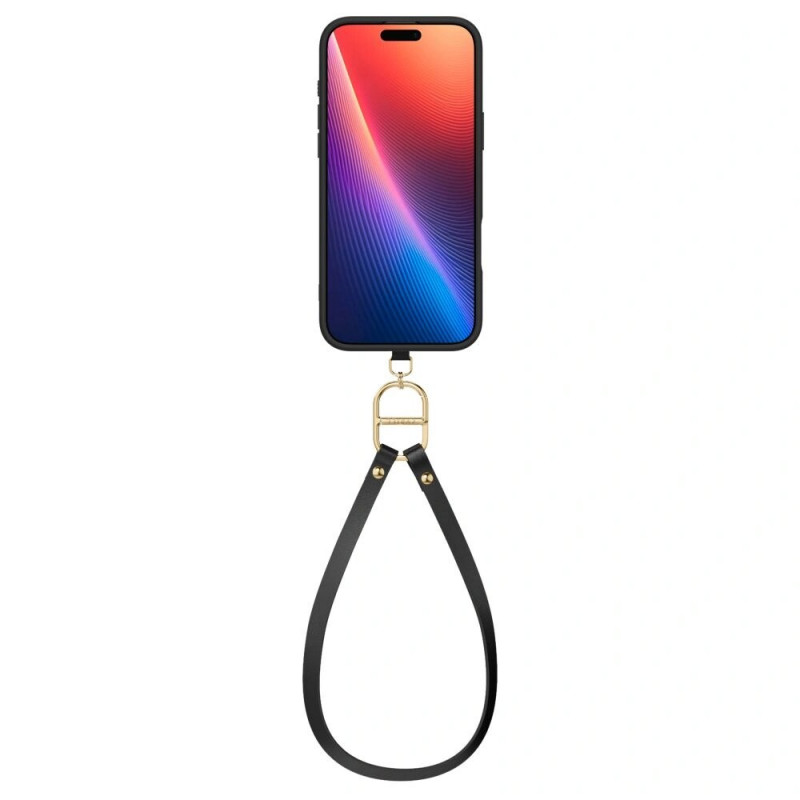 Funda MagSafe Spigen Cyrill Kajuk Classic Charm Mag para Apple iPhone 16 Pro, negra
