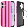 Funda Tech-Protect Lamano MagSafe para Apple iPhone 17, Candy Crush, roja y rosa