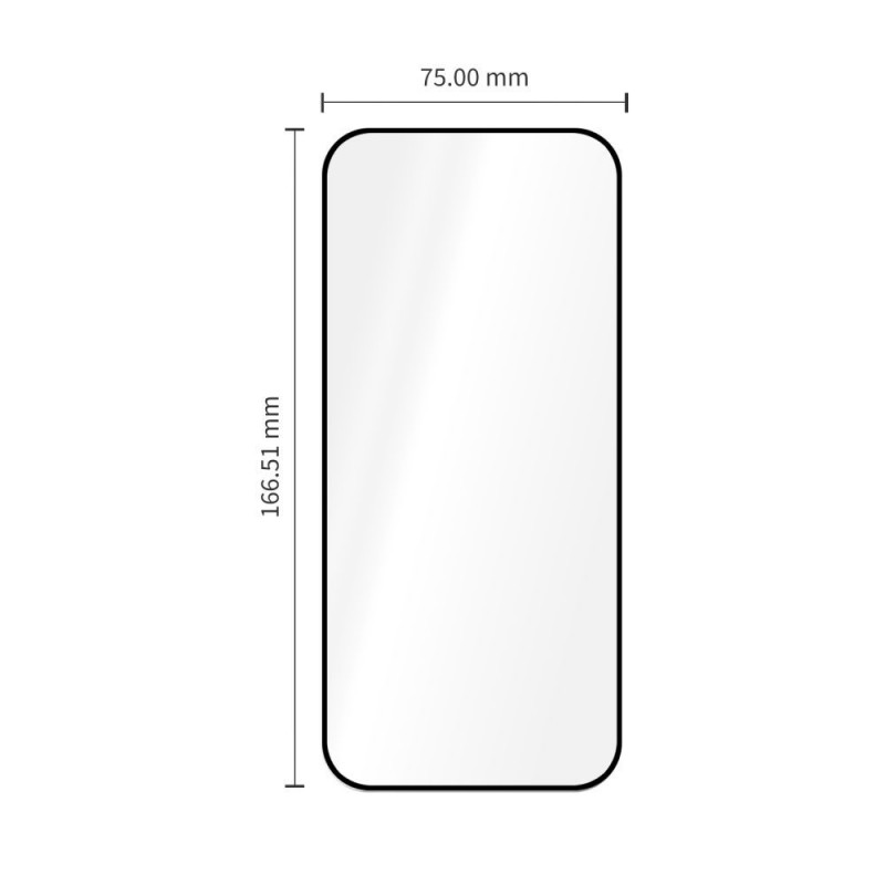 Tech-Protect Glass Fit+ Vidrio Templado para Xiaomi Redmi 17 4G / 5G, Negro (2 uds) (THP5701)