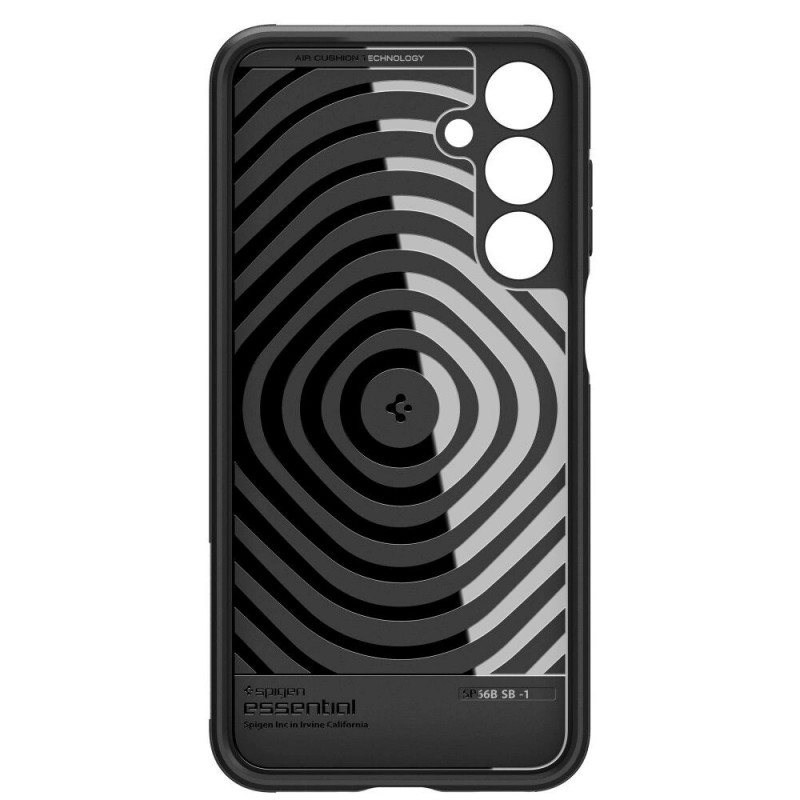 Funda Spigen Essential SandBlast para Samsung Galaxy M35 5G, negro mate