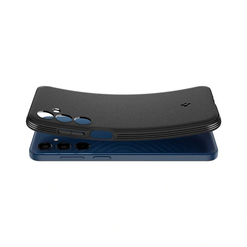 Funda Spigen Essential SandBlast para Samsung Galaxy M35 5G, negro mate