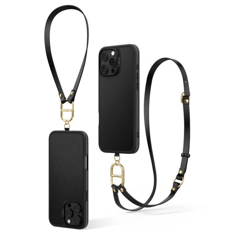 Funda MagSafe Spigen Cyrill Kajuk Classic Charm Mag para Apple iPhone 16 Pro Max, negra