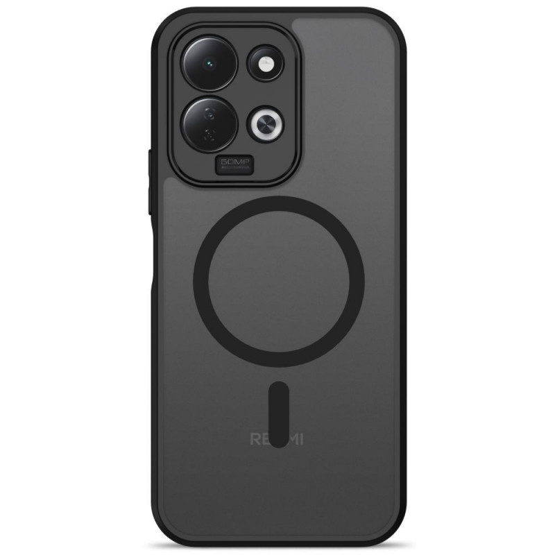 Funda Tech-Protect Magmat MagSafe para Xiaomi Redmi 17 4G / 5G, negro mate