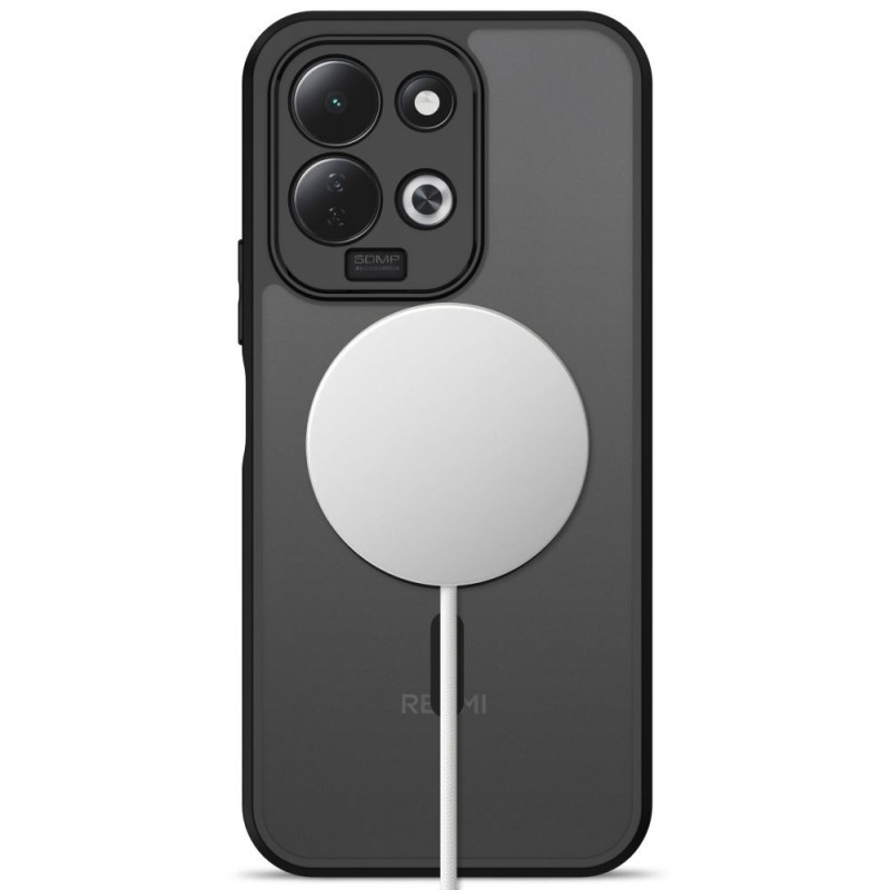 Funda Tech-Protect Magmat MagSafe para Xiaomi Redmi 17 4G / 5G, negro mate