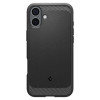 Funda Spigen Rugged Armor Mag MagSafe para Apple iPhone 16, negro mate