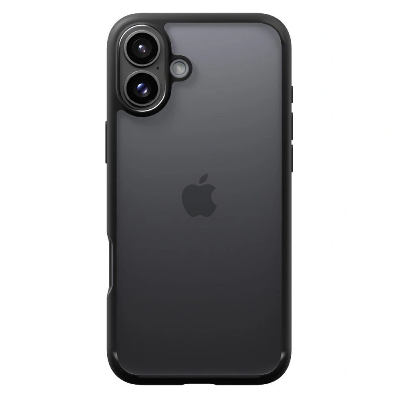 Funda Ultra Hybrid Spigen para Apple iPhone 16, negro mate