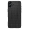 Funda Spigen Liquid Air para Apple iPhone 16, negro mate