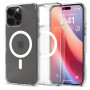 Funda Spigen Ultra Hybrid Mag MagSafe para Apple iPhone 16 Pro, transparente Frost Clear