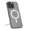 Funda Spigen Ultra Hybrid Mag MagSafe para Apple iPhone 16 Pro, transparente Frost Clear