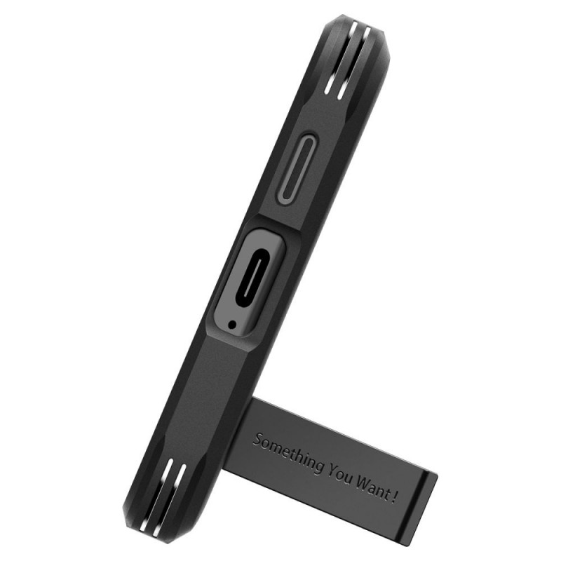 Funda Spigen Tough Armor para Samsung Galaxy S24, negra