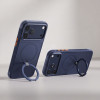 Funda Tech-Protect MagAir Stand MagSafe CC para Apple iPhone 17 Pro Max / 18 Pro Max, Matte Deep Blue