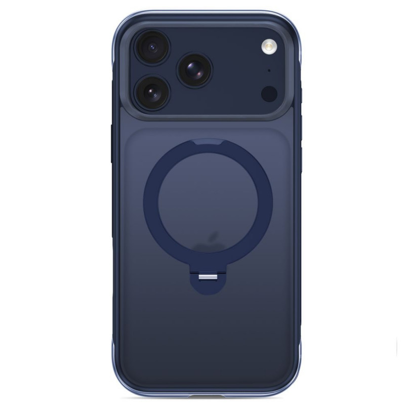 Funda Tech-Protect MagAir Stand MagSafe CC para Apple iPhone 17 Pro / 18 Pro, Matte Deep Blue