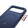 Funda Tech-Protect MagAir Stand MagSafe CC para Apple iPhone 17 Pro / 18 Pro, Matte Deep Blue