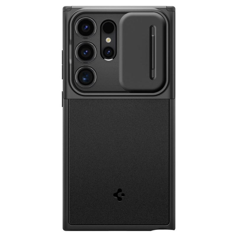 Funda Spigen Optik Armor para Samsung Galaxy S24 Ultra, negra