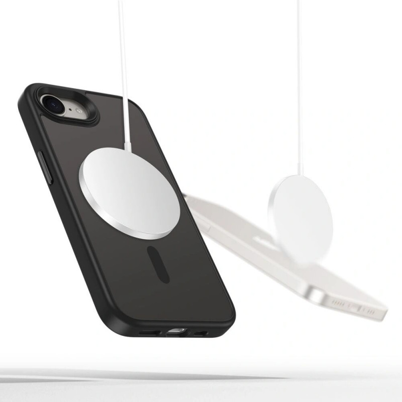 Funda Tech-Protect Magmat MagSafe para Apple iPhone 17e / 16e, negro mate