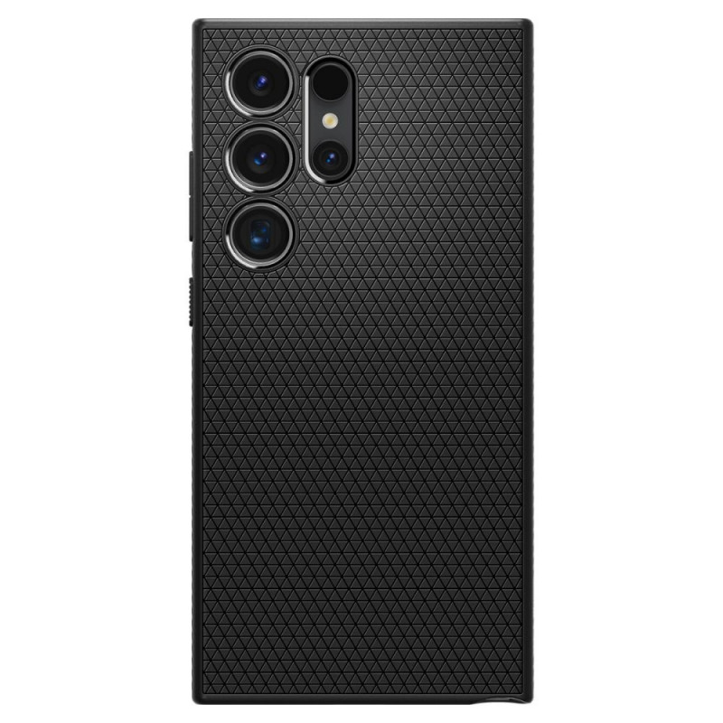 Funda Spigen Liquid Air para Samsung Galaxy S24 Ultra, negro mate