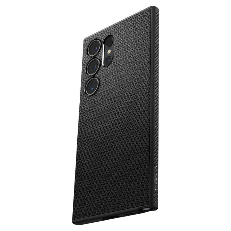 Funda Spigen Liquid Air para Samsung Galaxy S24 Ultra, negro mate