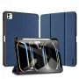 Funda Domo Dux Ducis con solapa y smart sleep para Xiaomi Pad 6 / 6 Pro, azul