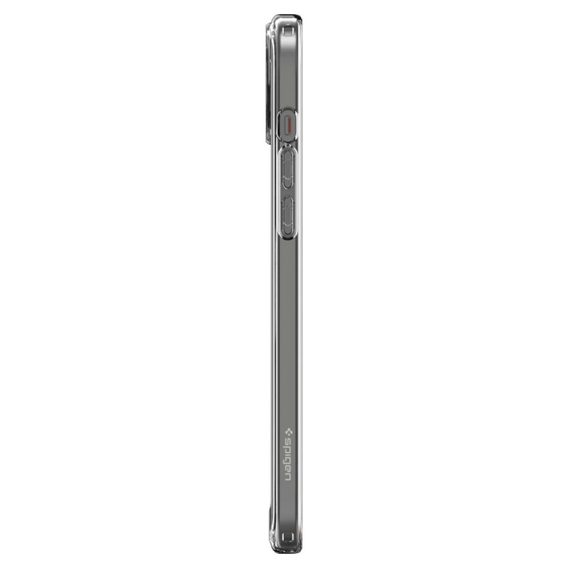 Funda Spigen Ultra Hybrid Mag con MagSafe para Apple iPhone 15 Plus / 14 Plus, Zero One, blanca