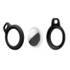 Funda llavero Tech-Protect Rough Chain para Apple AirTag, negra (2 uds.)