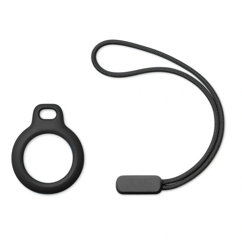 Funda llavero Tech-Protect Rough Chain para Apple AirTag, negra (2 uds.)