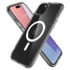Funda Spigen Ultra Hybrid Mag con MagSafe para Apple iPhone 15, blanca