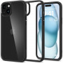 Funda Spigen Ultra Hybrid para Apple iPhone 15, negro mate