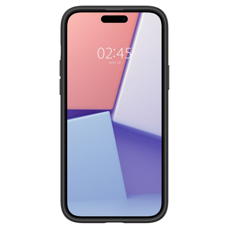 Funda Spigen Ultra Hybrid para Apple iPhone 15, negro mate