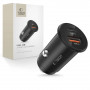 Cargador de coche de 2 puertos Tech-Protect CC02 USB-A / USB-C, PD 35W / QC 3.0, negro (THP4079)