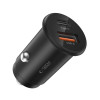 Cargador de coche de 2 puertos Tech-Protect CC02 USB-A / USB-C, PD 35W / QC 3.0, negro (THP4079)
