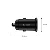 Cargador de coche de 2 puertos Tech-Protect CC02 USB-A / USB-C, PD 35W / QC 3.0, negro (THP4079)