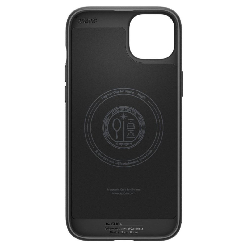 Funda MagSafe Spigen Mag Armor para Apple iPhone 15, negro mate