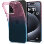 Funda Spigen Liquid Crystal para Apple iPhone 15 Pro, rosa degradado