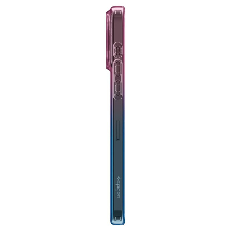 Funda Spigen Liquid Crystal para Apple iPhone 15 Pro, rosa degradado