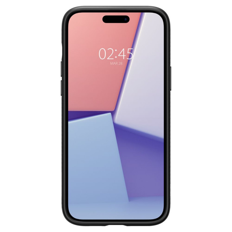 Funda Spigen Liquid Air para Apple iPhone 15 Plus / 14 Plus, negro mate