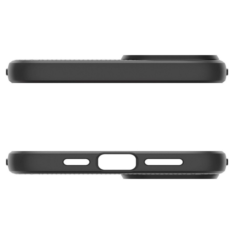 Funda Spigen Liquid Air para Apple iPhone 15 Plus / 14 Plus, negro mate