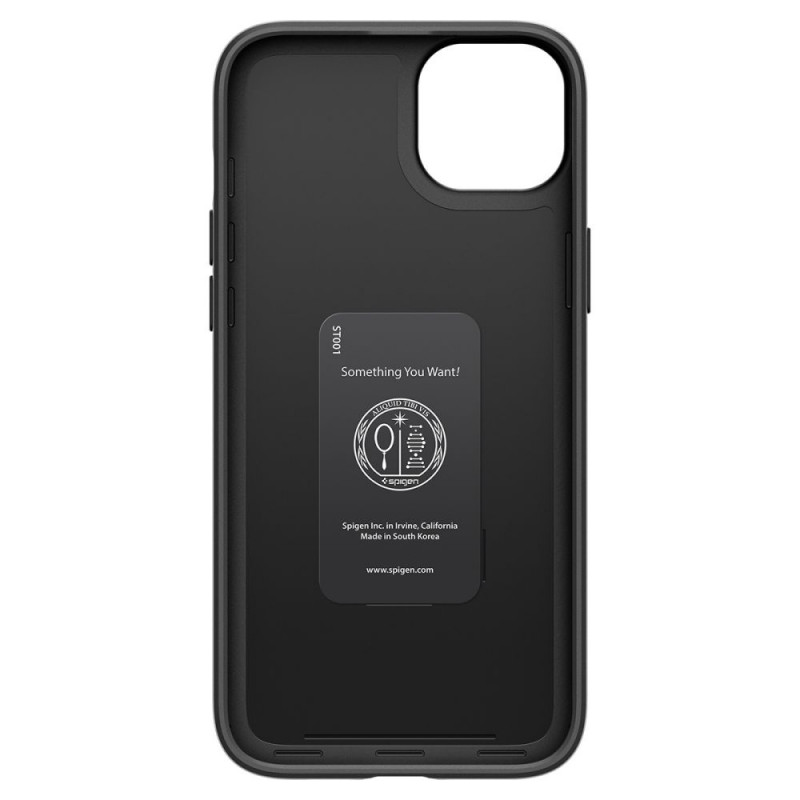 Funda Spigen Thin Fit para Apple iPhone 15 Plus / 14 Plus, negra