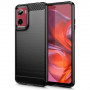 Funda Tech-Protect TPUCarbon para Motorola Moto G05 / E15, negra