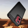 Funda Tech-Protect TPUCarbon para Motorola Moto G05 / E15, negra