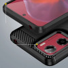 Funda Tech-Protect TPUCarbon para Motorola Moto G05 / E15, negra