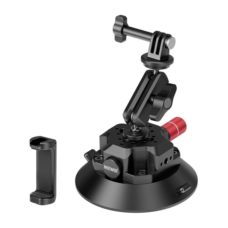 Soporte con ventosa Neewer CA105 para cámara o teléfono, 11,4 cm (10104419EU)