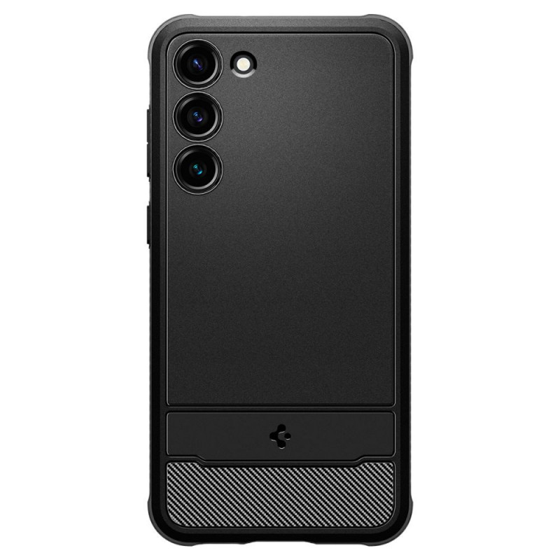 Funda Spigen Rugged Armor para Samsung Galaxy S23, negro mate