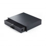 Cajón de almacenamiento para rack StarTech.com 3U con cerradura, montaje en rack de 19", acero, 10 kg, negro (3U-RACK-MOUNT-DRAWER)