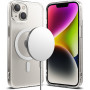 Funda MagSafe Ringke Fusion Magnetic (RGK1679) para Apple iPhone 14 Plus / 15 Plus, transparente mate
