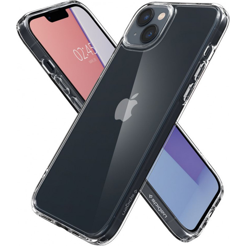 Funda Spigen Ultra Hybrid (ACS05040) para Apple iPhone 14, transparente cristal