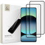 Tech-Protect Glass Fit+ Vidrio Templado para Xiaomi Redmi Note 14 4G / 5G / POCO M7 Pro 5G, Negro (2 uds)