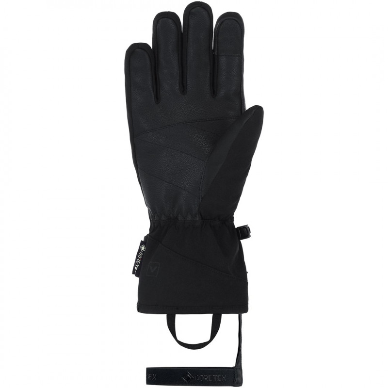 Guantes de esquí para mujer Viking Sherpa GTX 2.0, negros, talla 7