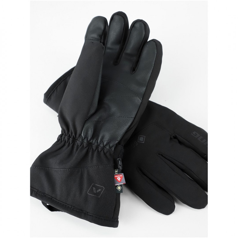 Guantes de esquí para mujer Viking Sherpa GTX 2.0, negros, talla 7