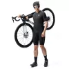 Maillot de ciclismo de manga corta Rockbros YDDX011 Diamond, talla XL, negro