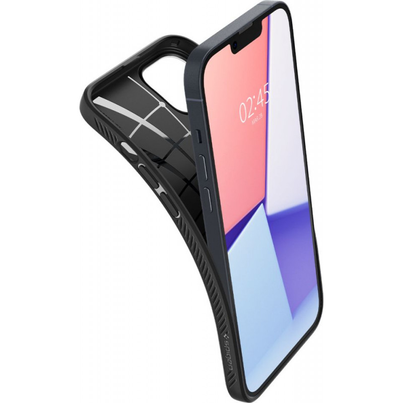 Funda Spigen Liquid Air (ACS05037) para Apple iPhone 14, negro mate